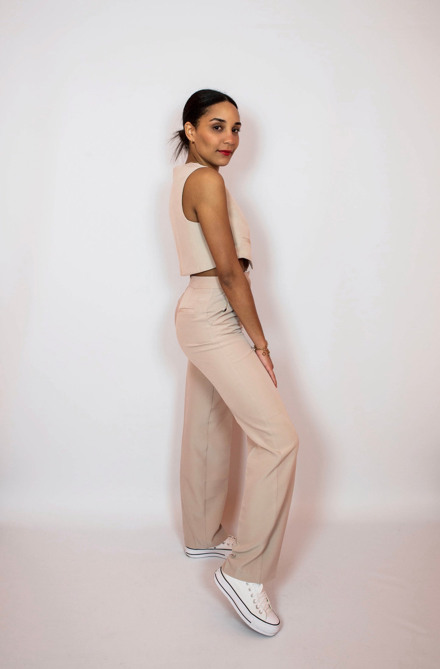 Ensemble gilet tailleur